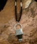 Preview: Tuareg Kreuz mit Ebenholz - Ingal - Tuaregschmuck